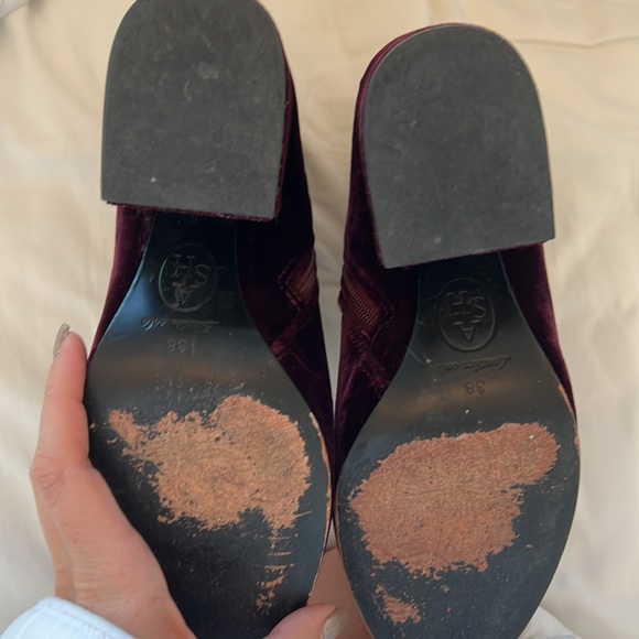 ASH purple velvet bootie 38 - Picture 4 of 5